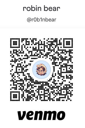 BUNBEARiE's QR Code for Venmo